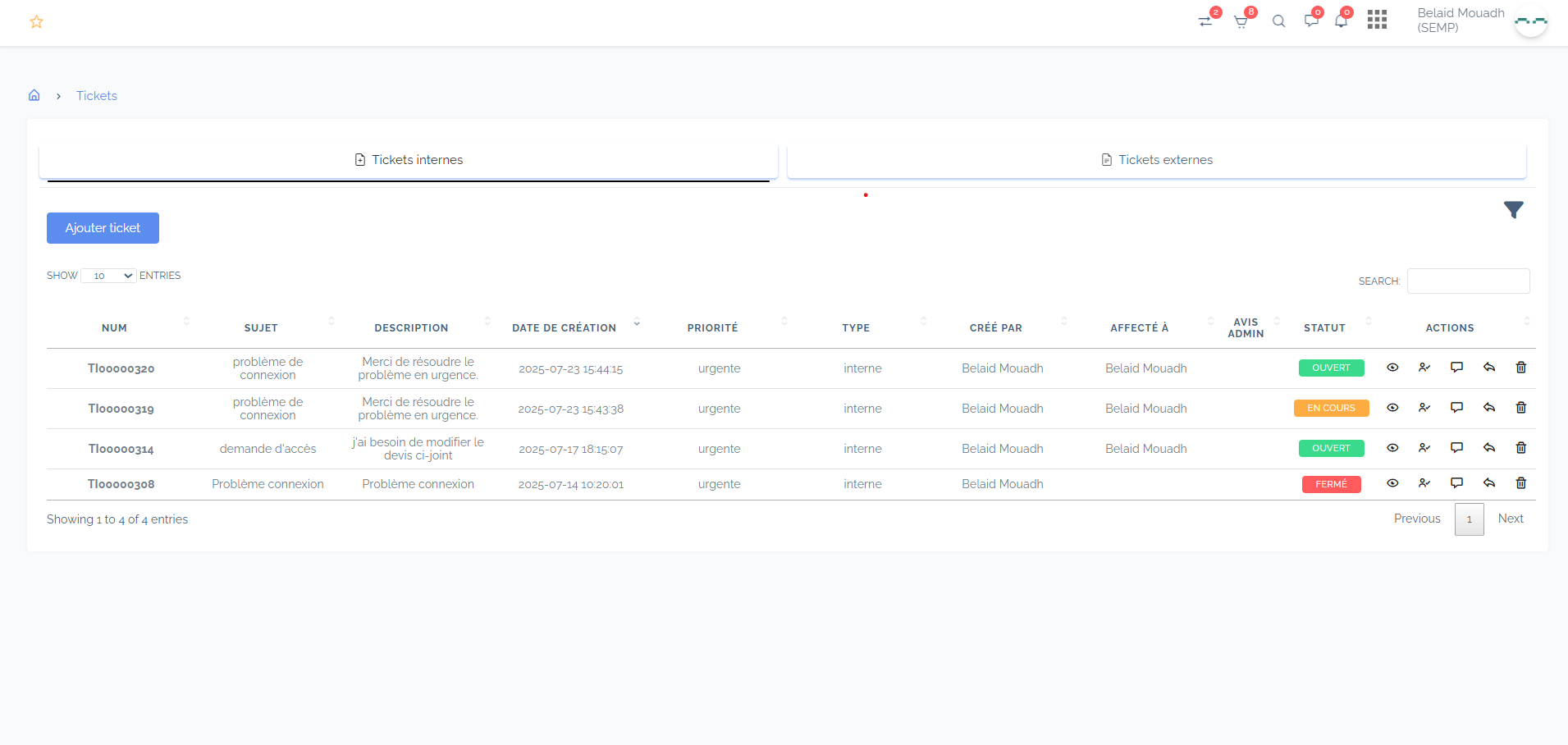 Logiciel de gestion des demandes internes et collaboration d’équipe | SMOFT ERP